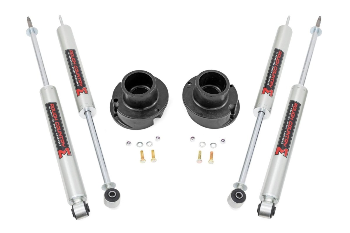 Ram 3500 Suspension Lift Kit - Front - Rough Country - 2.5 Inch Leveling Kit - '13-'23